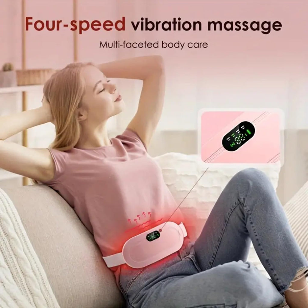 Portable Period Cramp Relief Massager – Heating & Vibration Comfort Device  Category