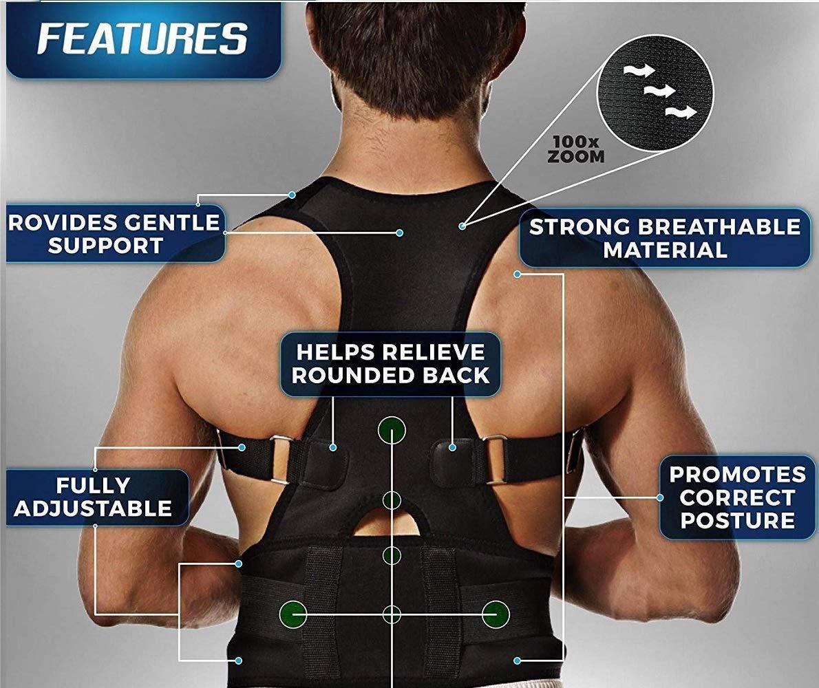 Posture Corrector Belt (Unisex) - Back Support & Shoulder Alignment