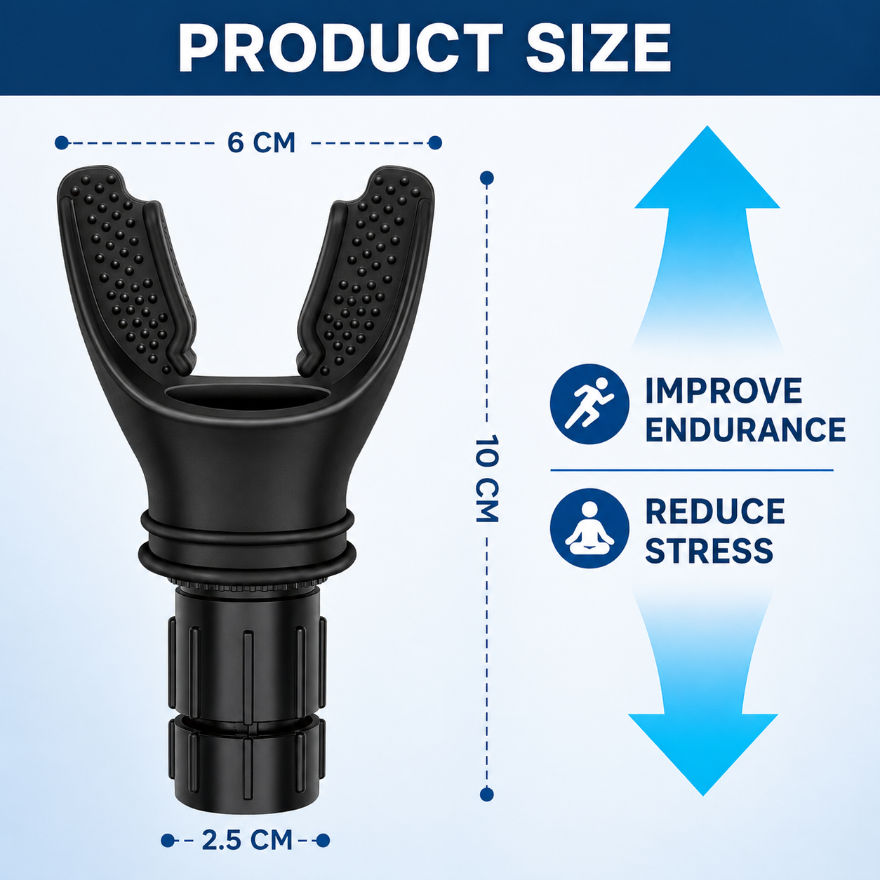 Adjustable Breathing Resistance Trainer – Build Endurance & Improve Breathing Control
