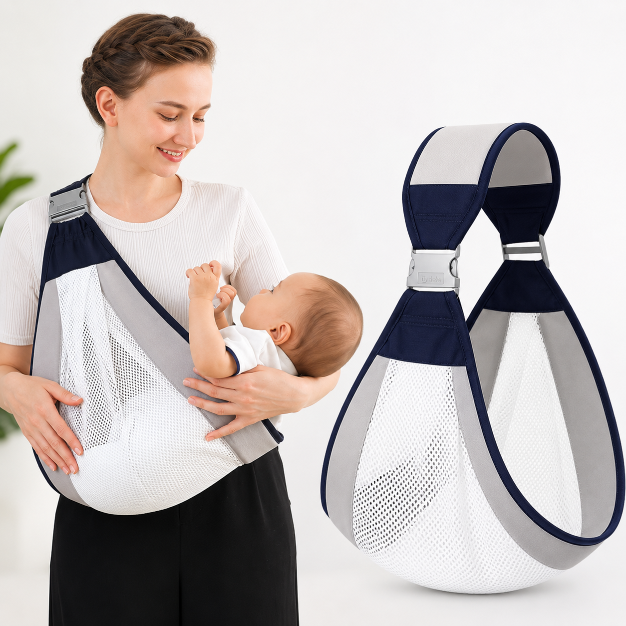 Cuddle Wrapper 3-in-1 baby sling carrier