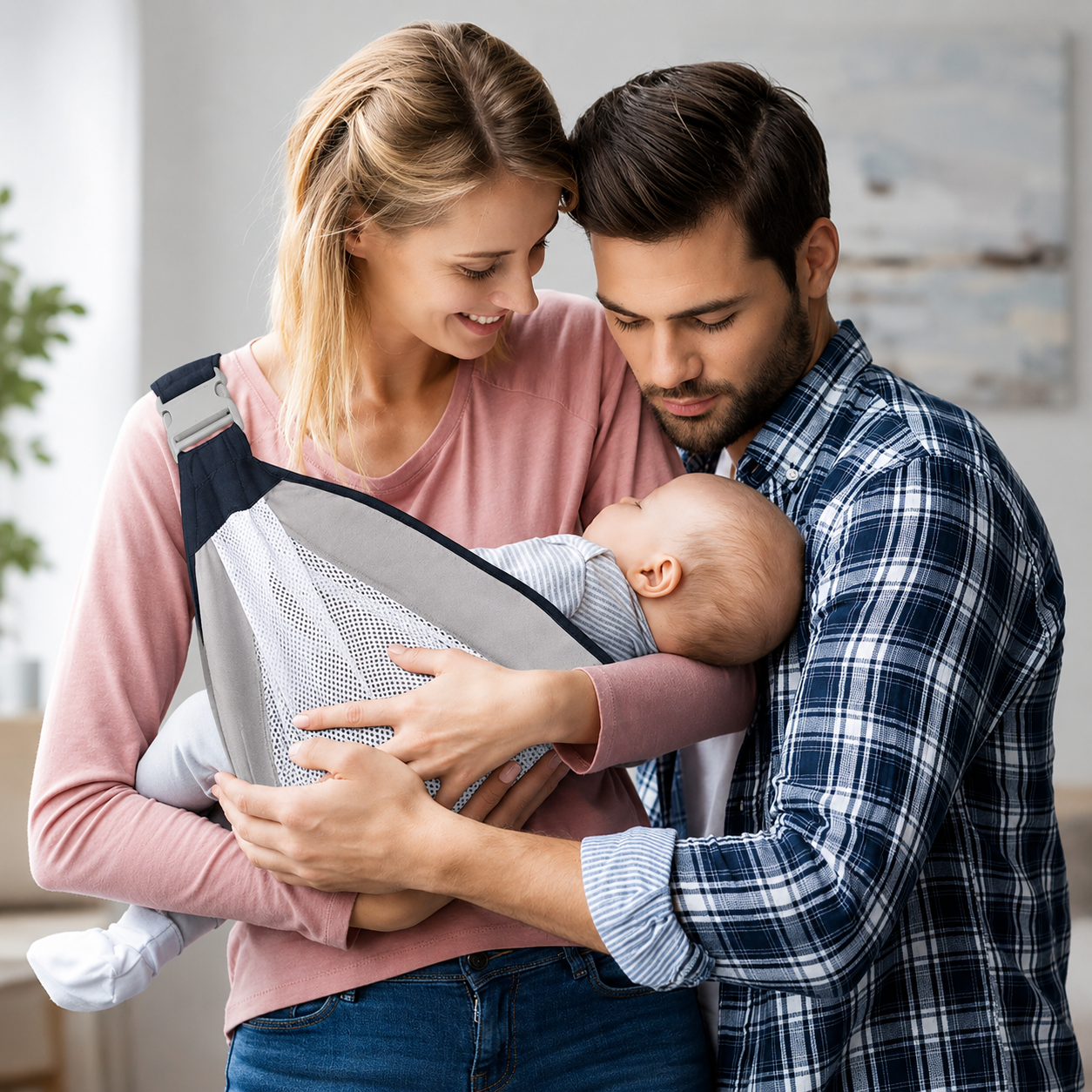 Cuddle Wrapper 3-in-1 baby sling carrier