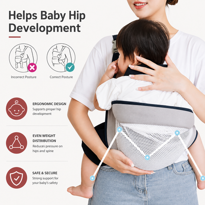 Cuddle Wrapper 3-in-1 baby sling carrier