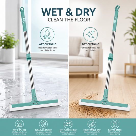 Multi-Surface Long Handle Glass & Tile Mop