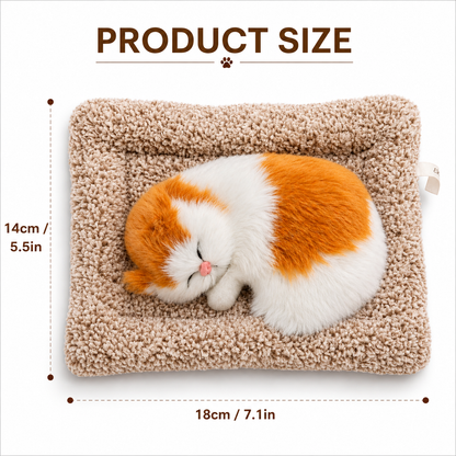 Sleeping CAT Soft Toys-with voice