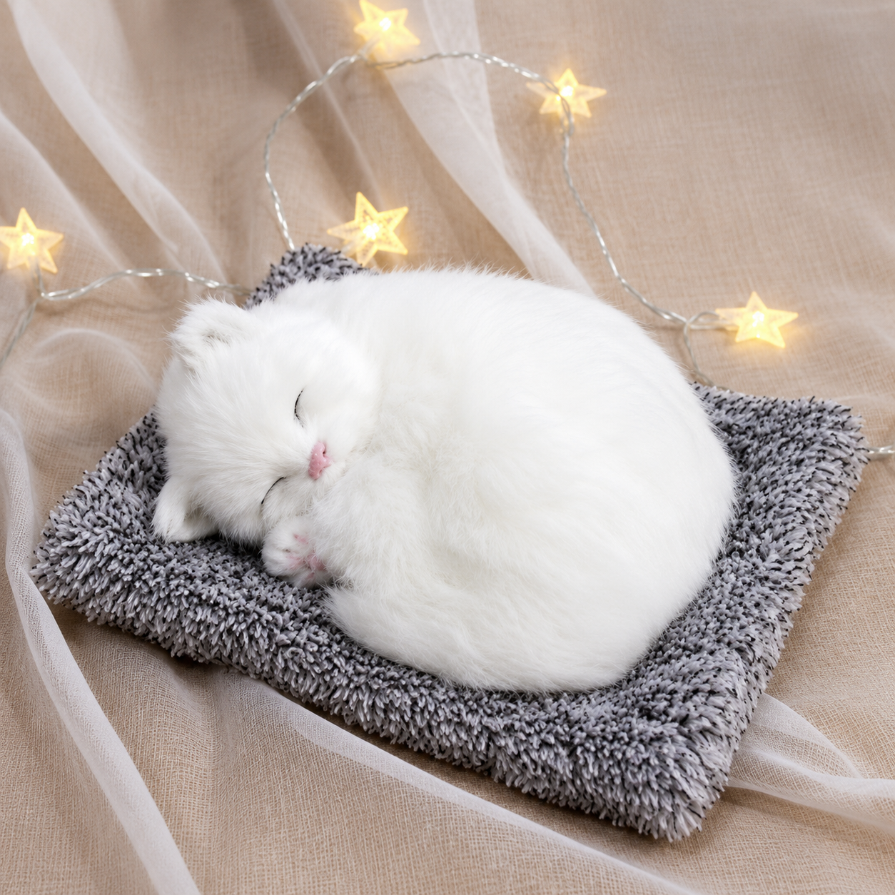 Sleeping CAT Soft Toys-with voice