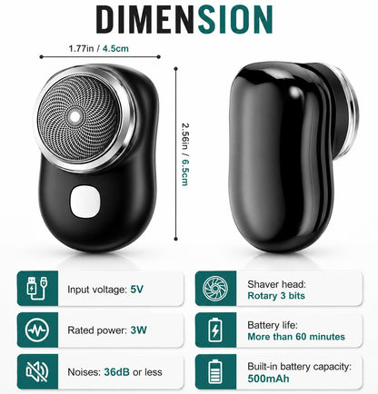 Portable Electric Shaver for Man
