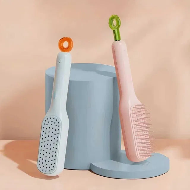 Self-Cleaning Hair Brush – One Click Hair Removal Comb